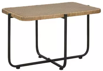 Mauro Ferretti Cebu Couchtisch 75x55x46,5cm schwarz-braun (1425930000)