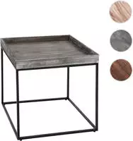 Mendler Beistelltisch HWC-K71, Kaffeetisch Couchtisch Tisch, Paulownia-Holz...