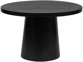 Atmosphera Boki Esstisch rund Mangoholz schwarz Ø120cm