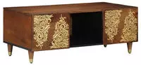 vidaXL Couchtisch Honigbraun 100 x 54 x 40 cm Massivholz Mango