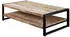 Massivmoebel24 Factory #126 Couchtisch Mango 140x80x40cm natur bedruckt (09-200-559-0126)
