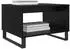 vidaXL Couchtisch Schwarz Eichen-Optik 60x50x40cm Holzwerkstoff (879614)
