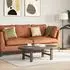 vidaXL Couchtischbeine Naturstahl 2 Stk. 50x(30-31)cm (4013263)