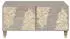 vidaXL Couchtisch Grau 80x50x40cm Massives Mangoholz (4018777)
