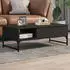 vidaXL Couchtisch Grau Sonoma 100x50x35cm Holzwerkstoff und Metall