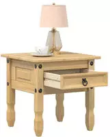 vidaXL Beistelltisch Corona 50x50x50 cm Massivholz Kiefer