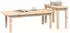 vidaXL 2-tlg. Couchtisch-Set Massivholz Kiefer, Braun (822362)