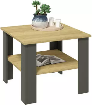 VCM Couchtisch Disalo 55x55cm anthrazit