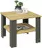 VCM Couchtisch Disalo 55x55cm anthrazit