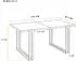 WFL GROUP Stella ausziehbarer Esstisch, Loft-Stil, Craft Eiche, goldene Metallbeine, 120-220cm (800000640126)