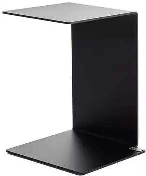 Home Deluxe KALEA Beistelltisch schwarz, Stahl, 360° drehbar (51433)