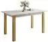 Lookway Arton Gold ausziehbarer Esstisch 140-195cm, Marmor Levanto (800000920857)