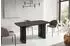 WFL GROUP Cavaro ausziehbarer Esstisch, rechteckig, Marmor Schwarz, Metallbeine 200-280cm (800001307099)