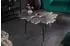 Riess-Ambiente Couchtisch Ginkgo Leafs 75cm, Metall, silber, handmade