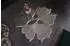 Riess-Ambiente Couchtisch Ginkgo Leafs 75cm, Metall, silber, handmade
