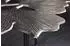 Riess-Ambiente Couchtisch Ginkgo Leafs 75cm, Metall, silber, handmade
