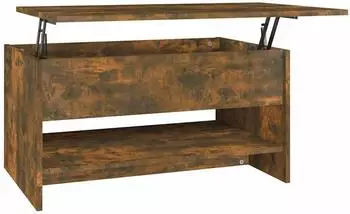 vidaXL Couchtisch R&auml;uchereiche 80x50x40cm Holzwerkstoff (819296)