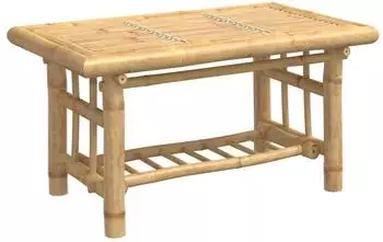 vidaXL Couchtisch Bambus 70x45x36cm (368045)