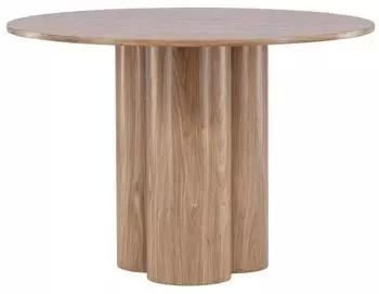 Venture Home Olivia Esstisch rund, Holz, braun, Ø110cm