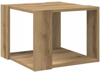 vidaXL Couchtisch Artisan-Eiche 40x40x30cm Holzwerkstoff (856495)