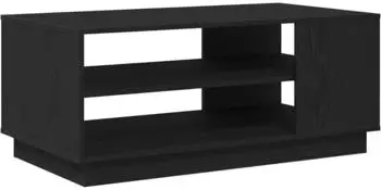 vidaXL Couchtisch Schwarz Eichen-Optik 102x55x43cm Holzwerkstoff (862713)