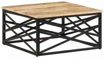 vidaXL Couchtisch Massivholz Mango 68x68x35cm (287364)