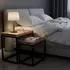 Mr. Deko Lecce 2er-Set Couchtisch Mangoholz, rechteckig (BL61006)