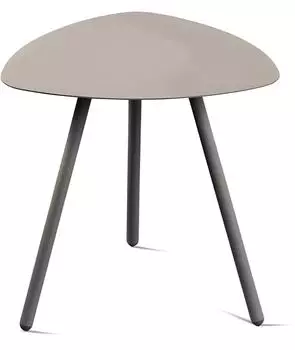 M2 Kollektion Mira 2 Beistelltisch dreieckig, outdoorf&auml;hig, 50x50x50cm, grau (383170)
