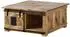 Massivmoebel24 Railway Couchtisch Mango 90x90x45cm, natur lackiert (09-200-772-0106)