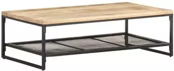 vidaXL Couchtisch 110x60x35cm Massives Mangoholz (320244)