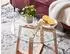 Finebuy Couchtisch FB31294 rund, Eiche Massivholz/Glas, 58x58x47cm (FB31294)