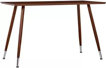 vidaXL Esstisch braun 120x60x74cm MDF (248313)