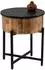 M2 Kollektion Fabio Beistelltisch Mangoholz massiv, klappbar, Ø 45cm (338706)