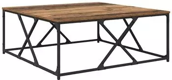 vidaXL Couchtisch Altholz 100x100x40cm (882769)