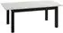 WFL GROUP Lindberg Esstisch ausziehbar, rechteckig, Kaschmir, schwarze Holzbeine, 140×80 cm bis 180 cm (800001349331)