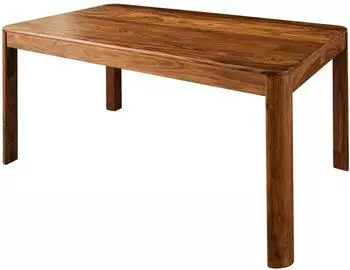 Massivmoebel24 Toronto Esstisch Sheesham 178x90x76cm, walnuss gewachst (09-108-665-1026)