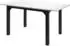 Mirjan24 Focus 120 Esstisch, Stahl, schwarz/Kaschmir (Focus 120)