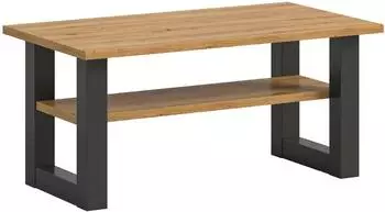 xonox.home Seattle Couchtisch Artisan Eiche/grau 90x42x50cm (X5NE3T65)