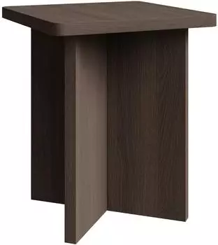 Selsey Qubeo Couchtisch quadratisch, Holzoptik Esche braun, 42cm (Qubeo)