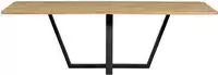 WOOOD Esstisch "Tablo" Holz teilmassiv, rechteckige Form, H 77 cm x B 240 x T 100 cm