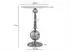 Wohnling Beistelltisch rund 40x40cm, Marmorplatte weiß, Aluminium silber (WL7.713)