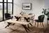 Wohnling Esstisch Akazie Massivholz Metallbeine 160x80x76cm (WL7.224)