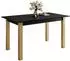 Lookway Arton Gold ausziehbarer Esstisch 140-195cm, schwarz (800000920845)