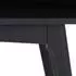 Actona Marte Couchtisch 130x70x50cm, MDF, schwarz