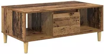 vidaXL Couchtisch Altholz 90x50x26,5cm (881165)