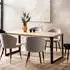 Finebuy Esstisch Akazie Massivholz 120x60x76cm Industrial (FB105165)