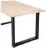 Woood Tablo Esstisch Eiche, U-Gestell, 180x90cm