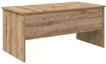 vidaXL Couchtisch Artisan-Eiche 102x50,5x46,5cm Holzwerkstoff
