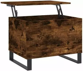 vidaXL Couchtisch Spanplatte R&auml;uchereiche 60x44,5x45cm (830961)