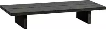 Woood Lion Couchtisch Holz, dunkelbraun, 140x60cm (63927602-0)